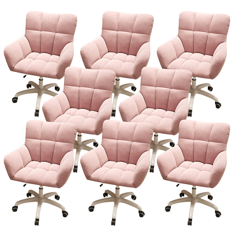 Moderner armloser Bürostuhl Keine belastende ergonomische Rutschenstuhl mit Rädern