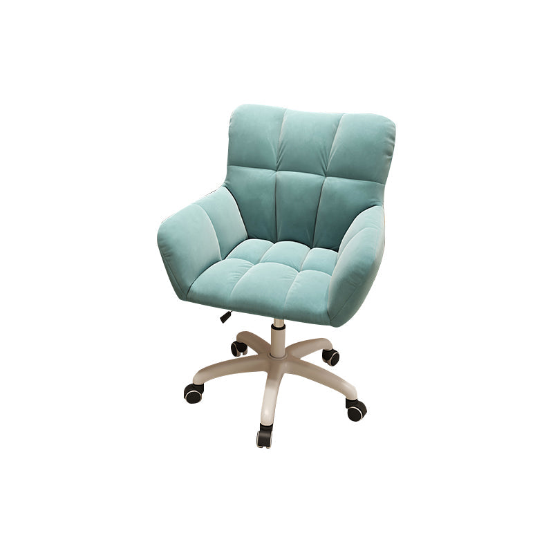 Moderner armloser Bürostuhl Keine belastende ergonomische Rutschenstuhl mit Rädern