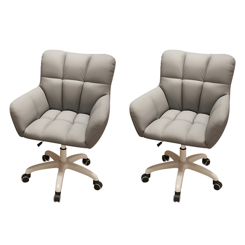 Moderner armloser Bürostuhl Keine belastende ergonomische Rutschenstuhl mit Rädern