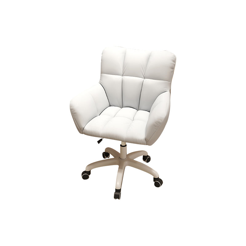 Moderner armloser Bürostuhl Keine belastende ergonomische Rutschenstuhl mit Rädern