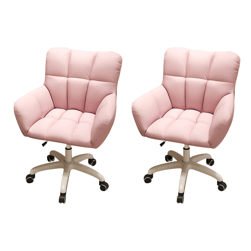 Moderner armloser Bürostuhl Keine belastende ergonomische Rutschenstuhl mit Rädern