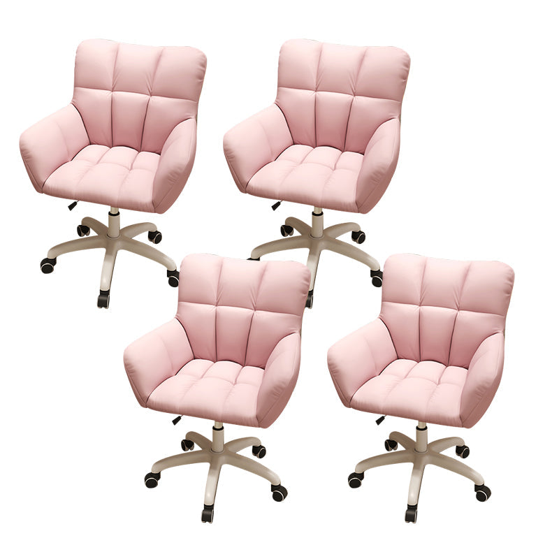 Moderner armloser Bürostuhl Keine belastende ergonomische Rutschenstuhl mit Rädern