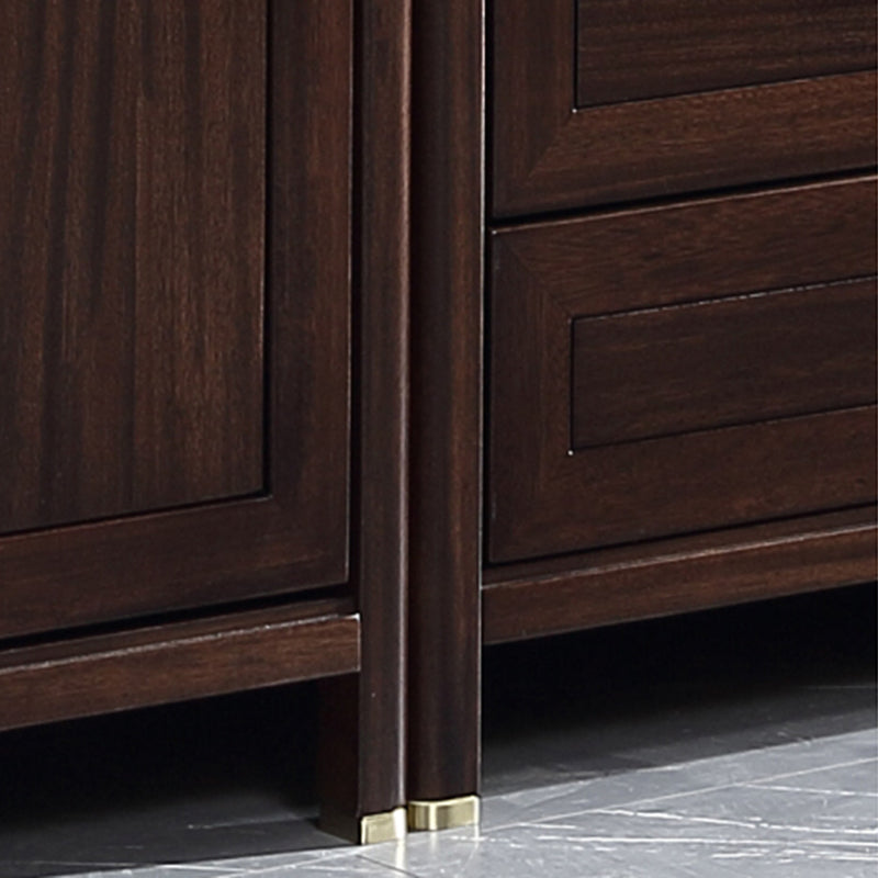 Closed Back Wood Bookshelf Contemporary Bookcase with Cabinets Clearhalo 'Bookcases' 'furn' 'furn_bookcases' 'Furniture' 'Office Furniture' 7456684