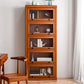 Closed Back Vertical Bookshelf Wood Contemporary Bookcase with Cabinets Clearhalo 'Bookcases' 'furn' 'furn_bookcases' 'Furniture' 'Office Furniture' 7456736