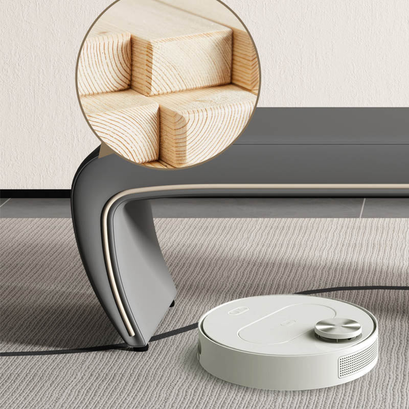 Modern Rectangle Entryway Bench Solid Wood Seating Bench with Upholstered Clearhalo 'Benches' 'Chairs & Seating' 'furn' 'furn_benches' 'Furniture' 'Living Room Furniture' 7456804