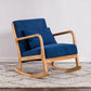 Modern Style Wood Base Home Lazy Chair Lounge Chaise Rocking Chair Clearhalo 'Chairs & Seating' 'furn' 'furn_rocking_chairs' 'Furniture' 'Living Room Furniture' 'Rocking Chairs' 'rocking_chairs' 7456877