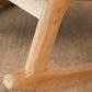 Modern Style Wood Base Home Lazy Chair Lounge Chaise Rocking Chair Clearhalo 'Chairs & Seating' 'furn' 'furn_rocking_chairs' 'Furniture' 'Living Room Furniture' 'Rocking Chairs' 'rocking_chairs' 7456879