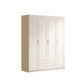 Contemporary Style Wardrobe Armoire Wood Armoire with Clothes Rail and Door for Bedroom