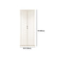 Contemporary Style Wardrobe Armoire Wood Armoire with Clothes Rail and Door for Bedroom