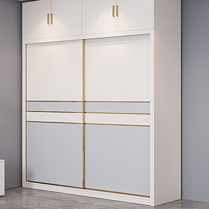 Bedroom Storage Cabinet Coastal Wooden Rectangle Wardrobe Armoire Clearhalo 'Armoires & Wardrobes' 'armoires_wardrobes' 'Bedroom Furniture' 'furn' 'furn_armoires_wardrobes' 'Furniture' 7456960