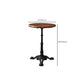 Round Solid Wood Dining Table Indoor Iron Pedestal Dining Table Clearhalo 'Dining Tables & Seating' 'Dining Tables' 'dining_table' 'furn' 'furn_dining_table' 'Furniture' 'Kitchen & Dining Furniture' 7460631