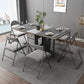 Wood Frame Dining Table Folding Rectangle Dining Table for Dining Room