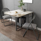 Wood Frame Dining Table Folding Rectangle Dining Table for Dining Room