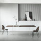 Rectangle Dining Table Acrylic Base Table for Kitchen Dining Room Clearhalo 'Dining Tables & Seating' 'Dining Tables' 'dining_table' 'furn' 'furn_dining_table' 'Furniture' 'Kitchen & Dining Furniture' 7460767