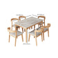Simplicity Style Dining Site Table Rectangle Furniture for Home Clearhalo 'Dining Tables & Seating' 'Dining Tables' 'dining_table' 'furn' 'furn_dining_table' 'Furniture' 'Kitchen & Dining Furniture' 7460792