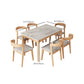 Simplicity Style Dining Site Table Rectangle Furniture for Home Clearhalo 'Dining Tables & Seating' 'Dining Tables' 'dining_table' 'furn' 'furn_dining_table' 'Furniture' 'Kitchen & Dining Furniture' 7460793