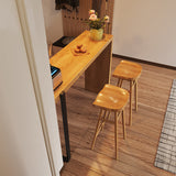 Table à manger au bar contemporain intérieur