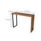 Indoor Contemporary Bar Dining Table Rectangle Shape Pine Wood Bar Table Clearhalo 'Bar Furniture' 'Bar Tables' 'bar_tables' 'furn' 'furn_bar_tables' 'Furniture' 'Kitchen & Dining Furniture' 7460954