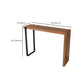 Indoor Contemporary Bar Dining Table Rectangle Shape Pine Wood Bar Table Clearhalo 'Bar Furniture' 'Bar Tables' 'bar_tables' 'furn' 'furn_bar_tables' 'Furniture' 'Kitchen & Dining Furniture' 7460956