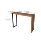Indoor Contemporary Bar Dining Table Rectangle Shape Pine Wood Bar Table Clearhalo 'Bar Furniture' 'Bar Tables' 'bar_tables' 'furn' 'furn_bar_tables' 'Furniture' 'Kitchen & Dining Furniture' 7460959