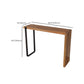 Indoor Contemporary Bar Dining Table Rectangle Shape Pine Wood Bar Table Clearhalo 'Bar Furniture' 'Bar Tables' 'bar_tables' 'furn' 'furn_bar_tables' 'Furniture' 'Kitchen & Dining Furniture' 7460960