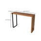 Indoor Contemporary Bar Dining Table Rectangle Shape Pine Wood Bar Table Clearhalo 'Bar Furniture' 'Bar Tables' 'bar_tables' 'furn' 'furn_bar_tables' 'Furniture' 'Kitchen & Dining Furniture' 7460962
