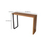 Indoor Contemporary Bar Dining Table Rectangle Shape Pine Wood Bar Table Clearhalo 'Bar Furniture' 'Bar Tables' 'bar_tables' 'furn' 'furn_bar_tables' 'Furniture' 'Kitchen & Dining Furniture' 7460963
