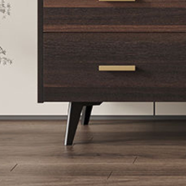 Mobile board laterale contemporanea armadio della pietra con luci per sala da pranzo