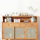 Modern Buffet Table Pine Sideboard Table with Doors for Dining Room Clearhalo 'buffet_sideboard' 'Buffets & Sideboards' 'furn' 'furn_buffet_sideboard' 'Furniture' 'Kitchen & Dining Furniture' 7461098