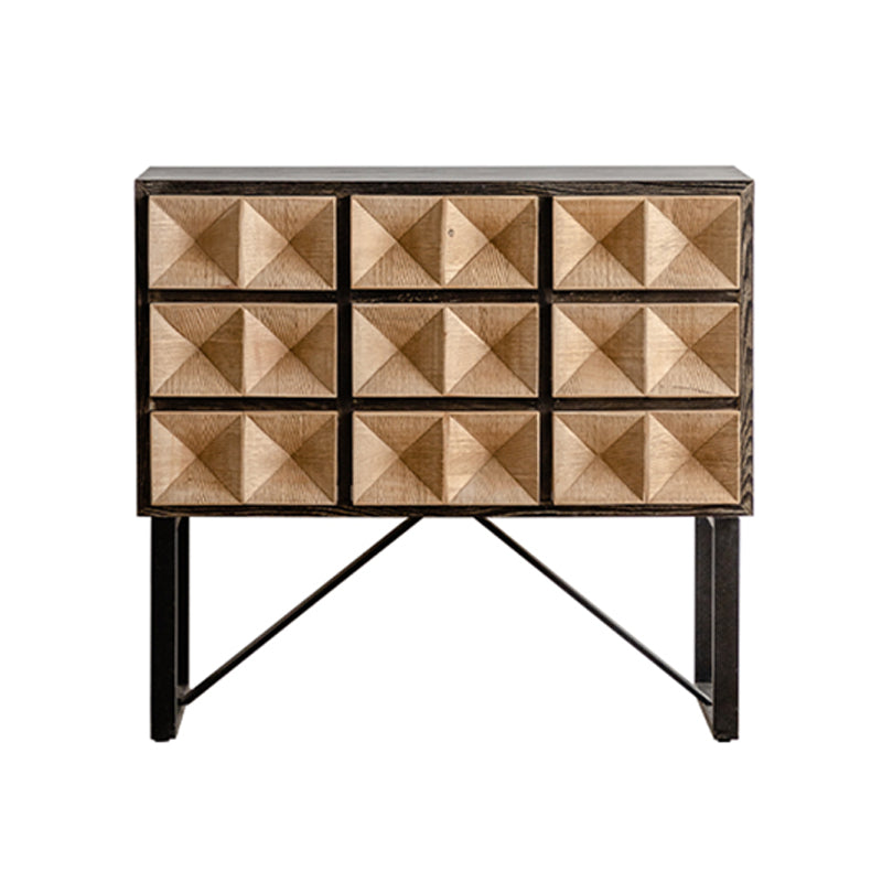 Contemporary Dining Server Pine Buffet Server with Drawers for Dining Room Clearhalo 'buffet_sideboard' 'Buffets & Sideboards' 'furn' 'furn_buffet_sideboard' 'Furniture' 'Kitchen & Dining Furniture' 7461111