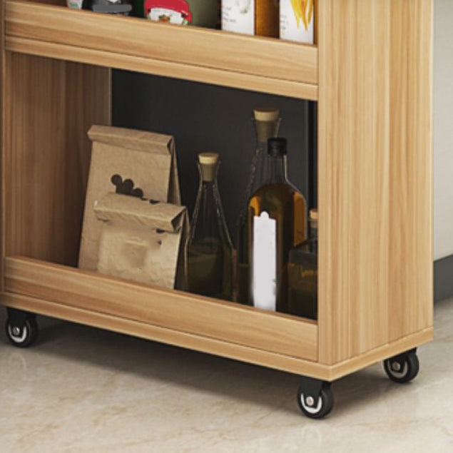 Aparador contemporáneo de gabinete falso de madera de madera múltiple para comedor