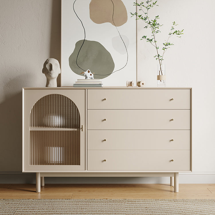 Server da pranzo contemporaneo Server a buffet di pietra per sala da pranzo