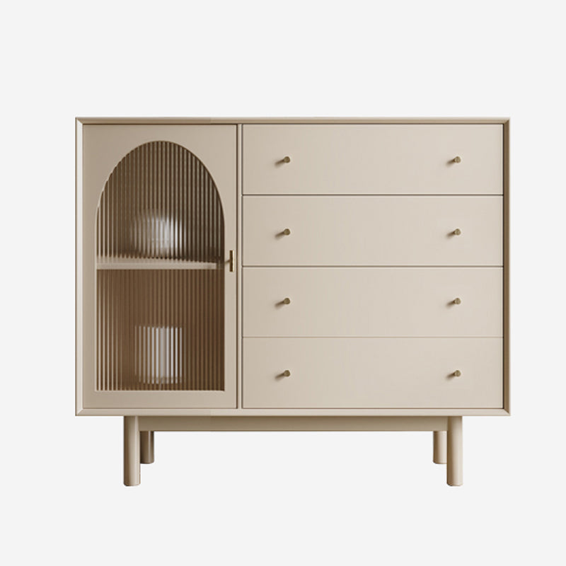 Server da pranzo contemporaneo Server a buffet di pietra per sala da pranzo