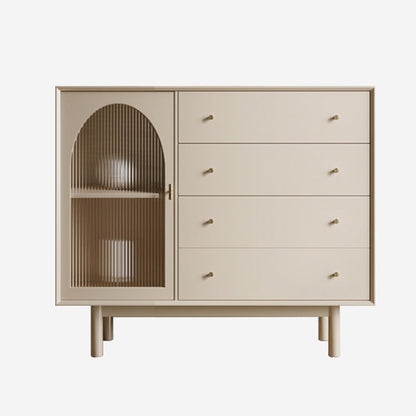 Server da pranzo contemporaneo Server a buffet di pietra per sala da pranzo