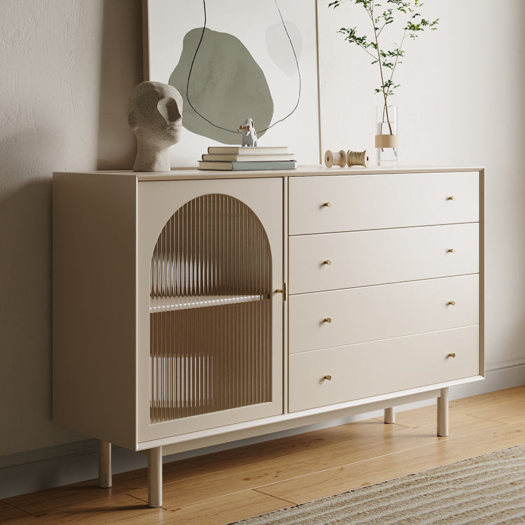 Server da pranzo contemporaneo Server a buffet di pietra per sala da pranzo