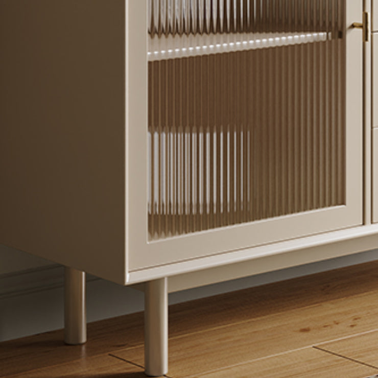 Server da pranzo contemporaneo Server a buffet di pietra per sala da pranzo