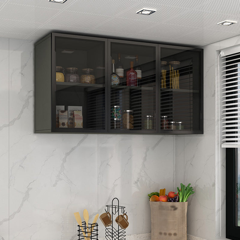 Moderno mobile per display a parete in finto mobile in legno per sala da pranzo