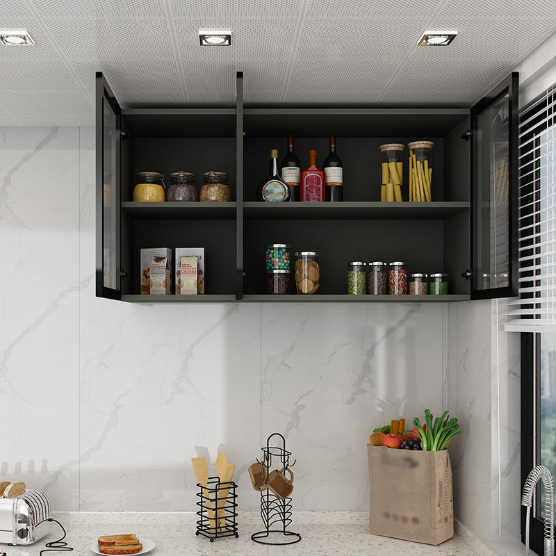 Moderno mobile per display a parete in finto mobile in legno per sala da pranzo