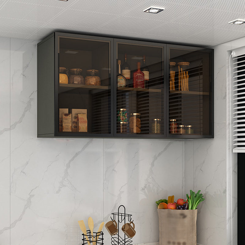 Moderno mobile per display a parete in finto mobile in legno per sala da pranzo