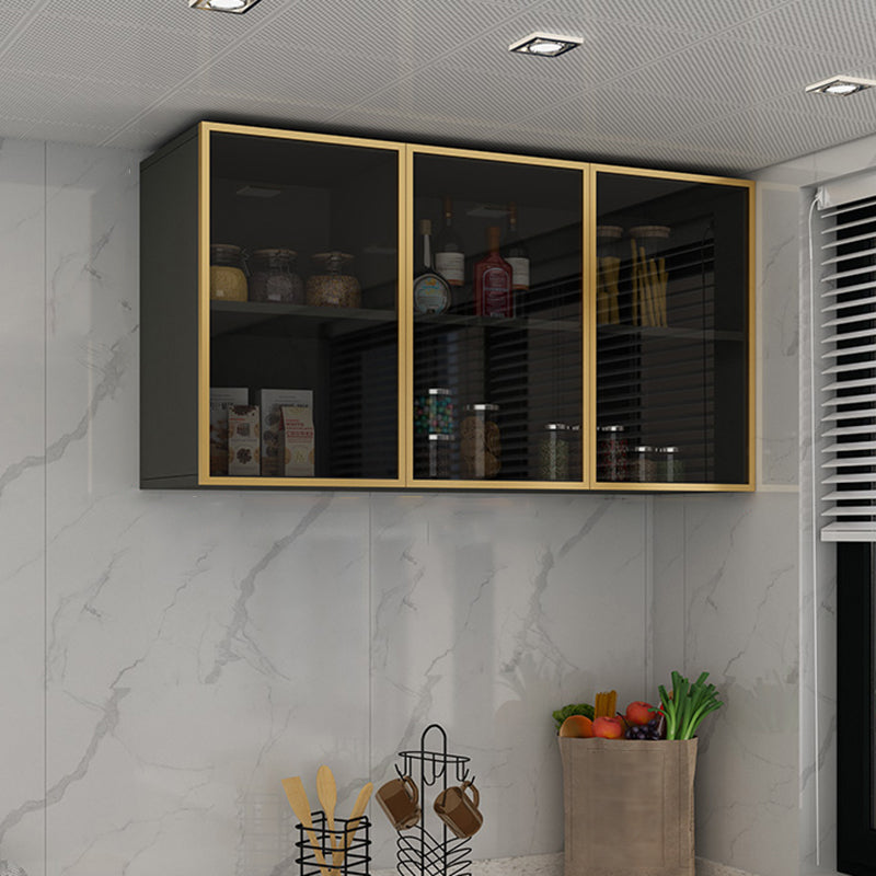 Moderno mobile per display a parete in finto mobile in legno per sala da pranzo