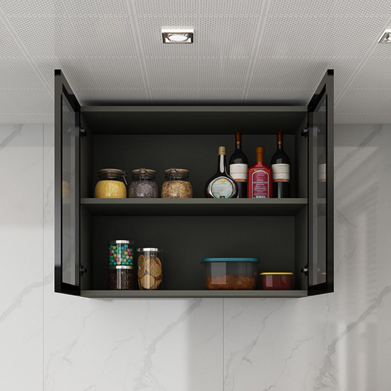 Moderno mobile per display a parete in finto mobile in legno per sala da pranzo