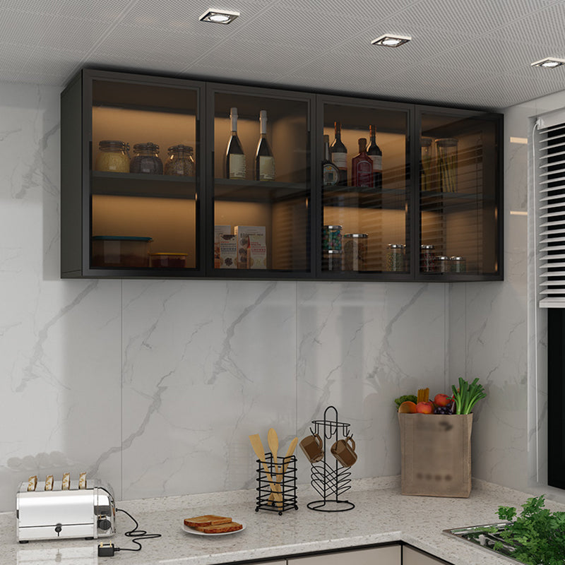 Moderno mobile per display a parete in finto mobile in legno per sala da pranzo