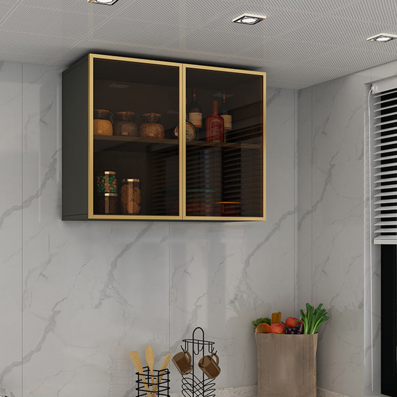 Moderno mobile per display a parete in finto mobile in legno per sala da pranzo