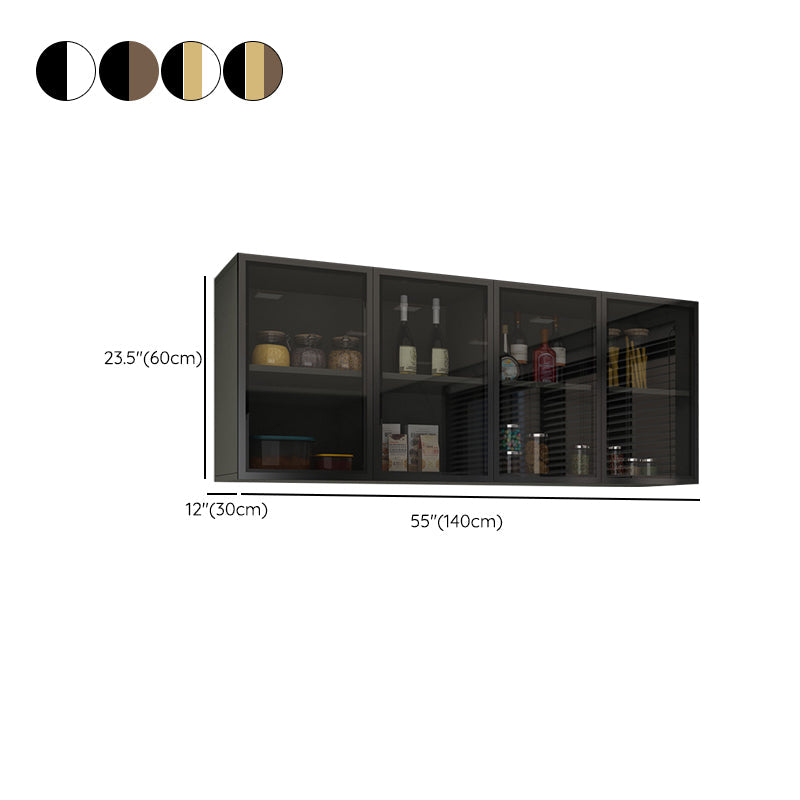 Moderno mobile per display a parete in finto mobile in legno per sala da pranzo