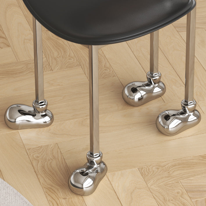 Roestvrijstalen frame dineren zijkant stoel binnengunde zijstoel