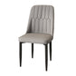 Modern Backrest Armless Cushion Chair with Metal Legs for Dining Room Clearhalo 'Dining Chairs' 'Dining Tables & Seating' 'dining_chair' 'furn' 'furn_dining_chair' 'Furniture' 'Kitchen & Dining Furniture' 7461557