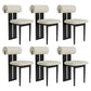 Contemporary Side Chair Wood Slat Back Dining Room Chair for Dining Room