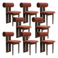 Contemporary Side Chair Wood Slat Back Dining Room Chair for Dining Room