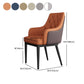 Modern Armrest Backrest Cushion Chair with Metal Legs for Hotel Clearhalo 'Dining Chairs' 'Dining Tables & Seating' 'dining_chair' 'furn' 'furn_dining_chair' 'Furniture' 'Kitchen & Dining Furniture' 7461929