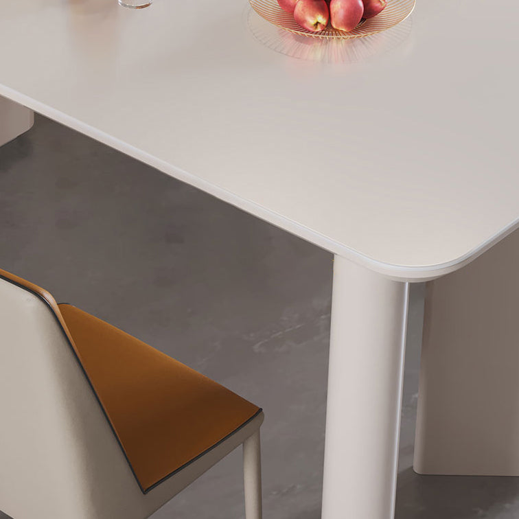 Sintered Stein Esstisch Set 5 Stück Essset für Küche